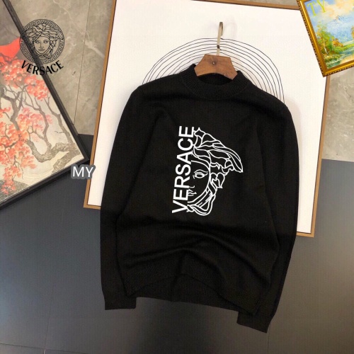 Cheap Versace Sweaters Long Sleeved For Men #1167476 Replica Wholesale [$42.00 USD] [ITEM#1167476] on Replica Versace Sweaters
