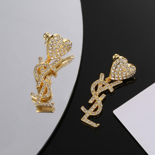 Cheap Yves Saint Laurent YSL Earrings For Women #1168670 Replica Wholesale [$27.00 USD] [ITEM#1168670] on Replica Yves Saint Laurent YSL Earrings
