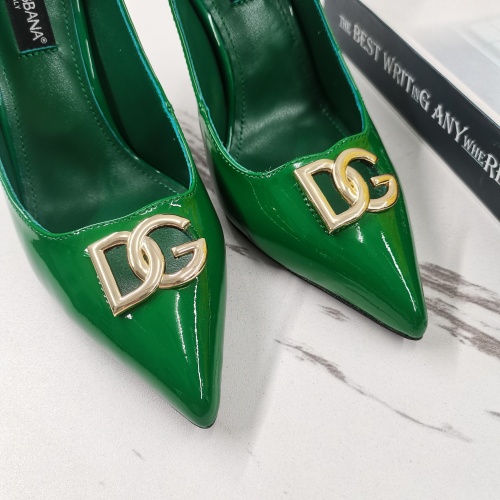 Cheap Dolce &amp; Gabbana D&amp;G High-Heeled Shoes For Women #1168806 Replica Wholesale [$130.00 USD] [ITEM#1168806] on Replica Dolce &amp; Gabbana D&amp;G High-Heeled Shoes