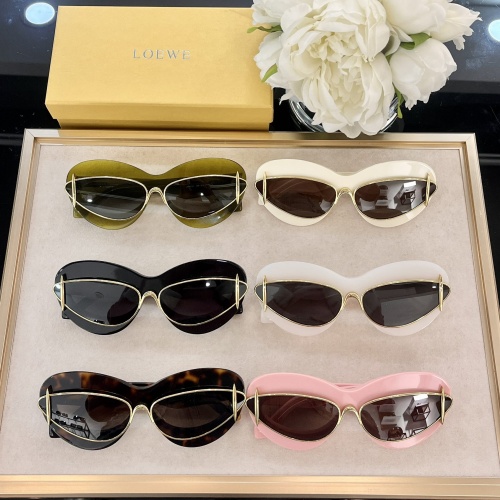 Cheap LOEWE AAA Quality Sunglasses #1168996 Replica Wholesale [$72.00 USD] [ITEM#1168996] on Replica LOEWE AAA Quality Sunglasses