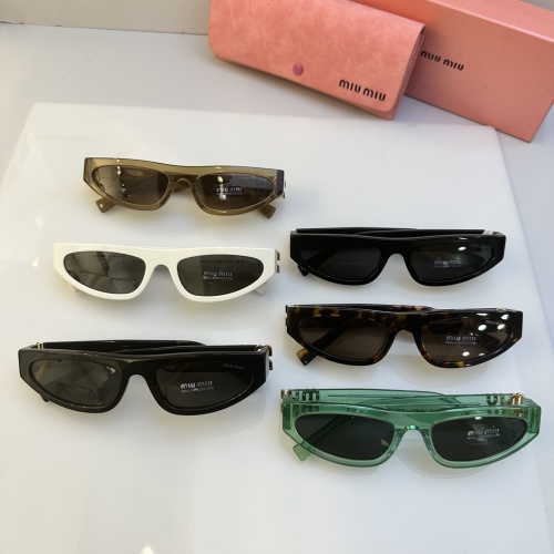 Cheap MIU MIU AAA Quality Sunglasses #1169035 Replica Wholesale [$64.00 USD] [ITEM#1169035] on Replica MIU MIU AAA Sunglasses