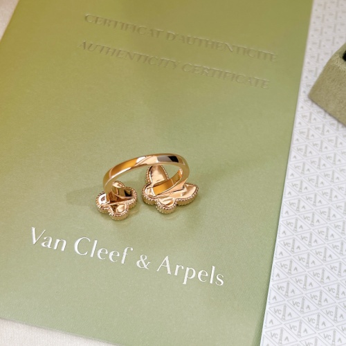 Cheap Van Cleef &amp; Arpels Rings For Women #1169238 Replica Wholesale [$36.00 USD] [ITEM#1169238] on Replica Van Cleef &amp; Arpels Rings