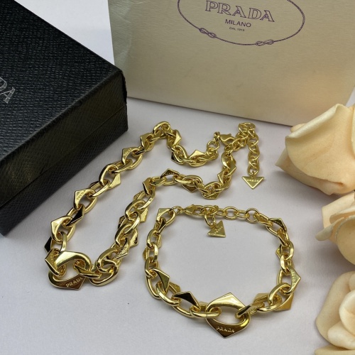 Cheap Prada Jewelry Set #1169904 Replica Wholesale [$56.00 USD] [ITEM#1169904] on Replica Prada Jewelry Set