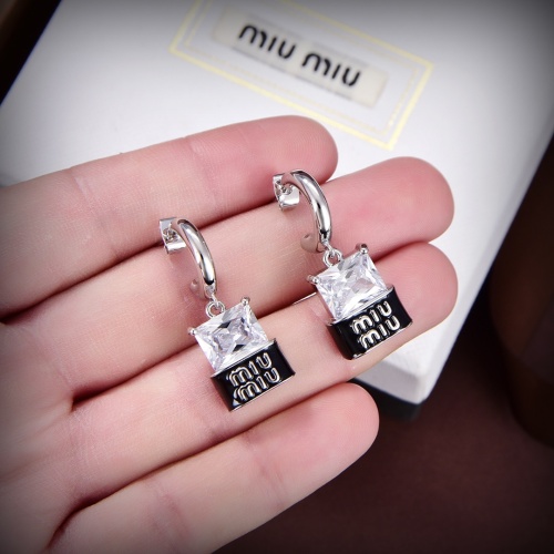 Cheap MIU MIU Earrings For Women #1169912 Replica Wholesale [$29.00 USD] [ITEM#1169912] on Replica MIU MIU Earrings