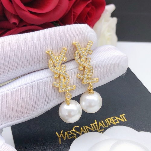 Cheap Yves Saint Laurent YSL Earrings For Women #1170095 Replica Wholesale [$27.00 USD] [ITEM#1170095] on Replica Yves Saint Laurent YSL Earrings