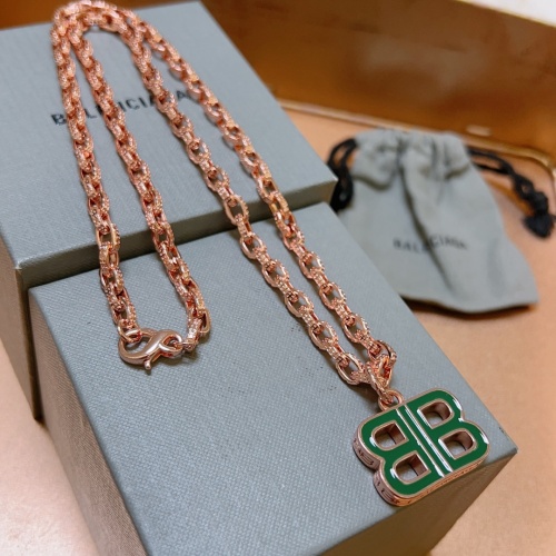Cheap Balenciaga Necklaces #1170373 Replica Wholesale [$56.00 USD] [ITEM#1170373] on Replica Balenciaga Necklaces