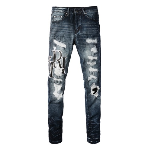 Cheap Amiri Jeans For Men #1170396 Replica Wholesale [$68.00 USD] [ITEM#1170396] on Replica Amiri Jeans