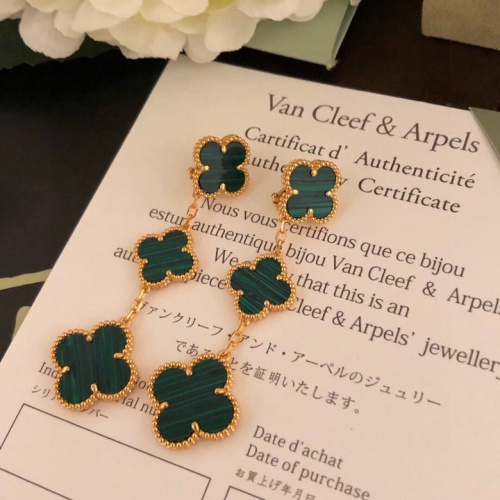 Cheap Van Cleef &amp; Arpels Earrings For Women #1171060 Replica Wholesale [$40.00 USD] [ITEM#1171060] on Replica Van Cleef &amp; Arpels Earrings
