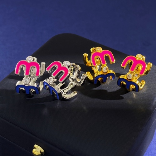 Cheap MIU MIU Earrings For Women #1171177 Replica Wholesale [$29.00 USD] [ITEM#1171177] on Replica MIU MIU Earrings