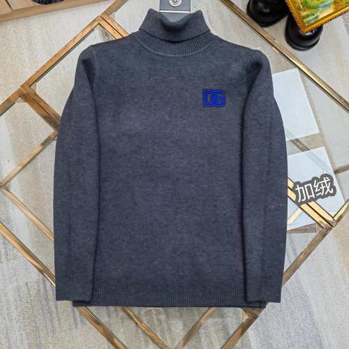 Cheap Dolce &amp; Gabbana D&amp;G Sweaters Long Sleeved For Men #1171582 Replica Wholesale [$48.00 USD] [ITEM#1171582] on Replica Dolce &amp; Gabbana D&amp;G Sweaters