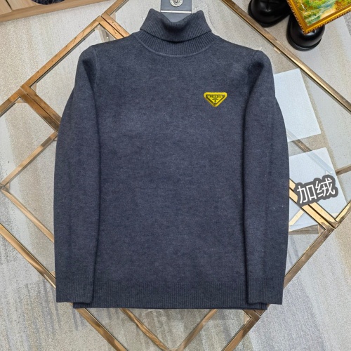 Cheap Prada Sweater Long Sleeved For Men #1171644 Replica Wholesale [$48.00 USD] [ITEM#1171644] on Replica Prada Sweater