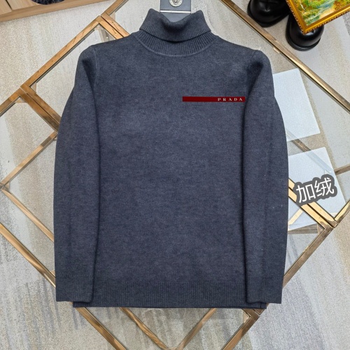 Cheap Prada Sweater Long Sleeved For Men #1171648 Replica Wholesale [$48.00 USD] [ITEM#1171648] on Replica Prada Sweater