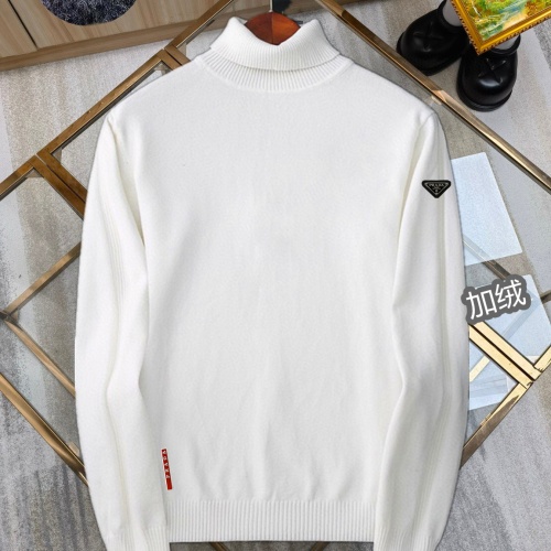 Cheap Prada Sweater Long Sleeved For Men #1171650 Replica Wholesale [$48.00 USD] [ITEM#1171650] on Replica Prada Sweater
