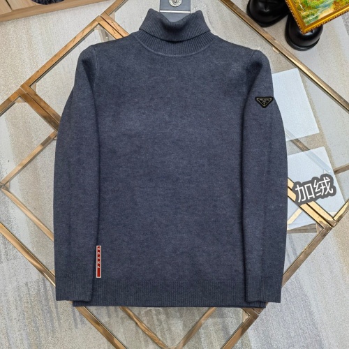 Cheap Prada Sweater Long Sleeved For Men #1171652 Replica Wholesale [$48.00 USD] [ITEM#1171652] on Replica Prada Sweater