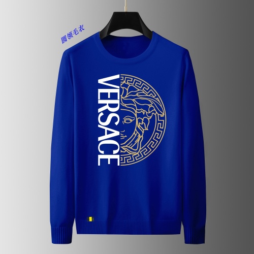 Cheap Versace Sweaters Long Sleeved For Men #1171728 Replica Wholesale [$48.00 USD] [ITEM#1171728] on Replica Versace Sweaters