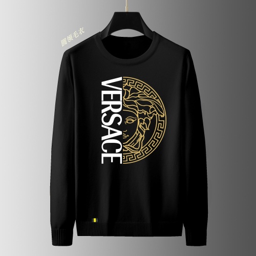 Cheap Versace Sweaters Long Sleeved For Men #1171729 Replica Wholesale [$48.00 USD] [ITEM#1171729] on Replica Versace Sweaters