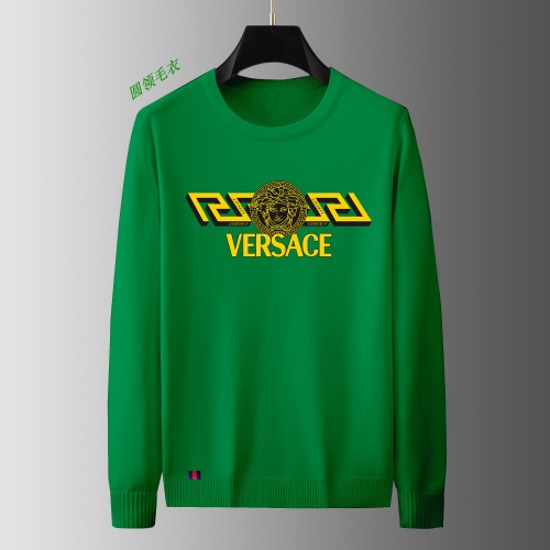 Cheap Versace Sweaters Long Sleeved For Men #1171757 Replica Wholesale [$48.00 USD] [ITEM#1171757] on Replica Versace Sweaters