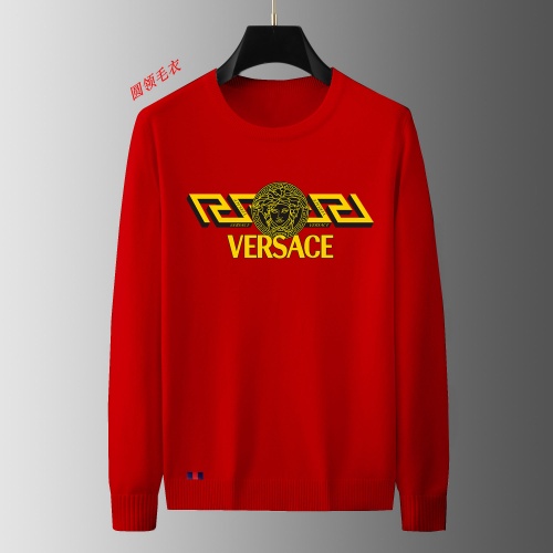 Cheap Versace Sweaters Long Sleeved For Men #1171758 Replica Wholesale [$48.00 USD] [ITEM#1171758] on Replica Versace Sweaters