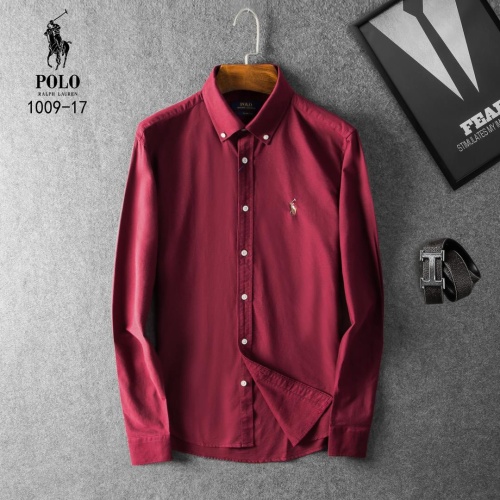 Cheap Ralph Lauren Polo Shirts Long Sleeved For Men #1171943 Replica Wholesale [$42.00 USD] [ITEM#1171943] on Replica Ralph Lauren Polo Shirts