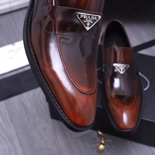 Cheap Prada Leather Shoes For Men #1172331 Replica Wholesale [$96.00 USD] [ITEM#1172331] on Replica Prada Leather Shoes