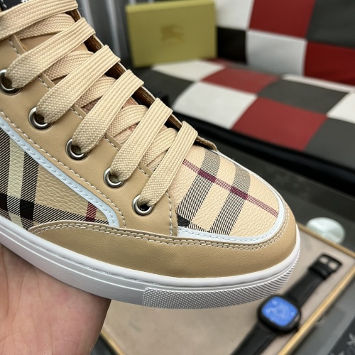 Cheap Burberry High Tops Shoes For Men #1172616 Replica Wholesale [$80.00 USD] [ITEM#1172616] on Replica Burberry High Tops Shoes