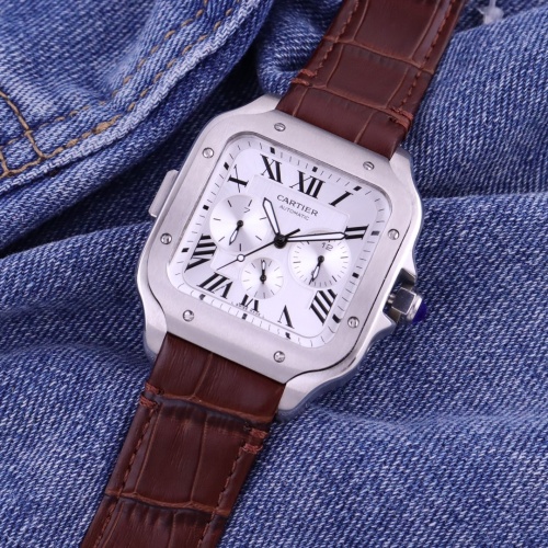 Cheap Cartier AAA Quality Watches For Men #1172749 Replica Wholesale [$165.00 USD] [ITEM#1172749] on Replica Cartier AAA Quality Watches