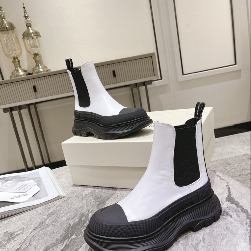 Cheap Alexander McQueen Boots For Women #1172772 Replica Wholesale [$115.00 USD] [ITEM#1172772] on Replica Alexander McQueen Boots