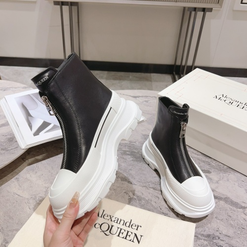 Cheap Alexander McQueen Boots For Women #1172782 Replica Wholesale [$118.00 USD] [ITEM#1172782] on Replica Alexander McQueen Boots