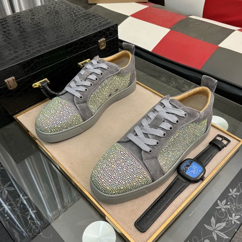 Cheap Christian Louboutin Casual Shoes For Men #1172818 Replica Wholesale [$88.00 USD] [ITEM#1172818] on Replica Christian Louboutin Casual Shoes