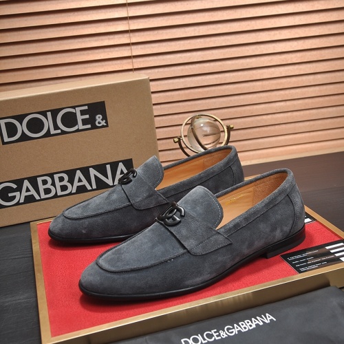 Cheap Dolce &amp; Gabbana D&amp;G Leather Shoes For Men #1172832 Replica Wholesale [$96.00 USD] [ITEM#1172832] on Replica Dolce &amp; Gabbana D&amp;G Leather Shoes