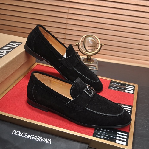 Cheap Dolce &amp; Gabbana D&amp;G Leather Shoes For Men #1172833 Replica Wholesale [$96.00 USD] [ITEM#1172833] on Replica Dolce &amp; Gabbana D&amp;G Leather Shoes