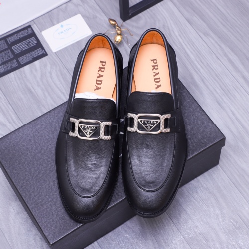 Cheap Prada Leather Shoes For Men #1172919 Replica Wholesale [$80.00 USD] [ITEM#1172919] on Replica Prada Leather Shoes