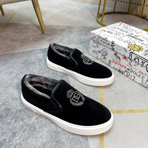 Cheap Dolce &amp; Gabbana D&amp;G Casual Shoes For Men #1173299 Replica Wholesale [$72.00 USD] [ITEM#1173299] on Replica Dolce &amp; Gabbana D&amp;G Casual Shoes