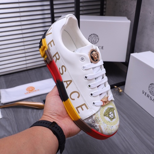 Cheap Versace Casual Shoes For Men #1173367 Replica Wholesale [$72.00 USD] [ITEM#1173367] on Replica Versace Casual Shoes