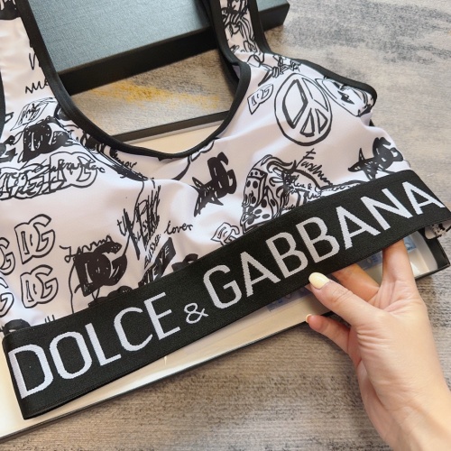 Cheap Dolce &amp; Gabbana D&amp;G Yoga Tracksuits Sleeveless For Women #1173608 Replica Wholesale [$72.00 USD] [ITEM#1173608] on Replica Dolce &amp; Gabbana D&amp;G Tracksuits