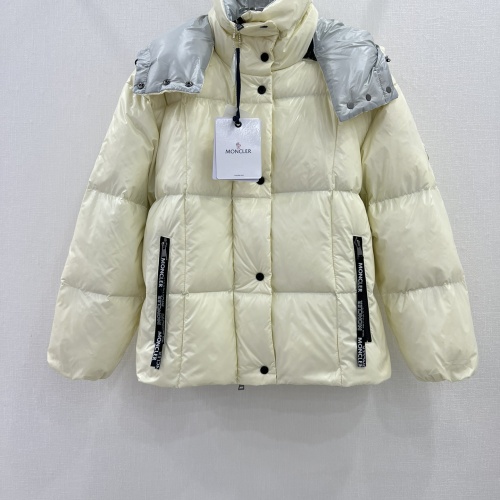 Cheap Moncler Down Feather Coat Long Sleeved For Women #1173698 Replica Wholesale [$175.00 USD] [ITEM#1173698] on Replica Moncler Down Feather Coat
