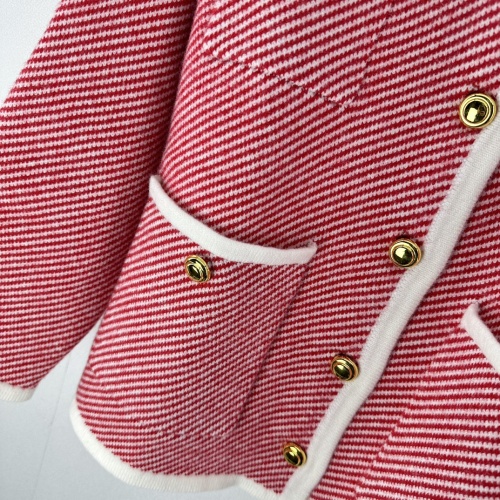 Cheap MIU MIU Jackets Long Sleeved For Women #1173708 Replica Wholesale [$105.00 USD] [ITEM#1173708] on Replica MIU MIU Jackets