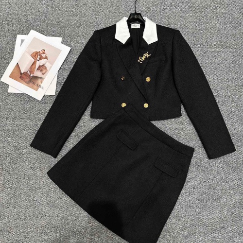 Cheap Yves Saint Laurent YSL Tracksuits Long Sleeved For Women #1173721 Replica Wholesale [$100.00 USD] [ITEM#1173721] on Replica Yves Saint Laurent YSL Tracksuits