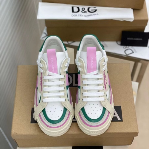 Cheap Dolce &amp; Gabbana D&amp;G Casual Shoes For Women #1174068 Replica Wholesale [$82.00 USD] [ITEM#1174068] on Replica Dolce &amp; Gabbana D&amp;G Casual Shoes