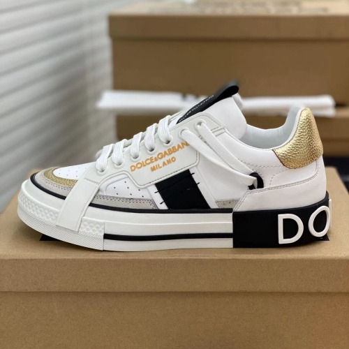 Cheap Dolce &amp; Gabbana D&amp;G Casual Shoes For Women #1174070 Replica Wholesale [$82.00 USD] [ITEM#1174070] on Replica Dolce &amp; Gabbana D&amp;G Casual Shoes
