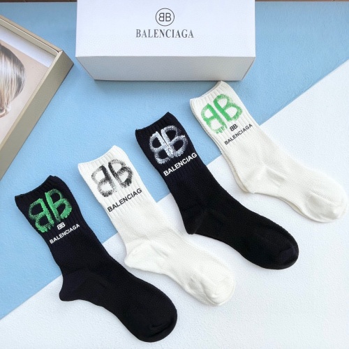 Cheap Balenciaga Socks #1174092 Replica Wholesale [$36.00 USD] [ITEM#1174092] on Replica Balenciaga Socks