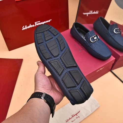 Cheap Salvatore Ferragamo Leather Shoes For Men #1174102 Replica Wholesale [$80.00 USD] [ITEM#1174102] on Replica Salvatore Ferragamo Leather Shoes