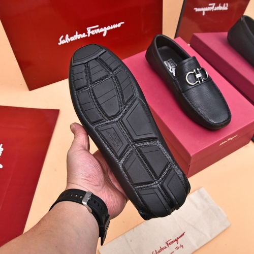 Cheap Salvatore Ferragamo Leather Shoes For Men #1174108 Replica Wholesale [$80.00 USD] [ITEM#1174108] on Replica Salvatore Ferragamo Leather Shoes
