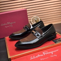 Salvatore Ferragamo Leather Shoes For Men #1164281