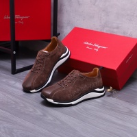 Cheap Salvatore Ferragamo Casual Shoes For Men #1164309 Replica Wholesale [$115.00 USD] [ITEM#1164309] on Replica Salvatore Ferragamo Casual Shoes