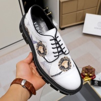 Cheap Versace Leather Shoes For Men #1164342 Replica Wholesale [$82.00 USD] [ITEM#1164342] on Replica Versace Leather Shoes
