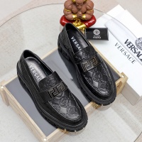 Cheap Versace Leather Shoes For Men #1164345 Replica Wholesale [$82.00 USD] [ITEM#1164345] on Replica Versace Leather Shoes