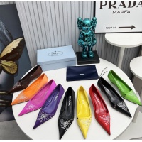Cheap Prada High-heeled Shoes For Women #1165415 Replica Wholesale [$112.00 USD] [ITEM#1165415] on Replica Prada High-heeled Shoes