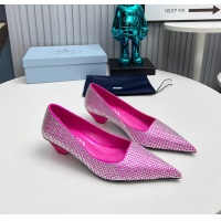 Cheap Prada High-heeled Shoes For Women #1165431 Replica Wholesale [$118.00 USD] [ITEM#1165431] on Replica Prada High-heeled Shoes
