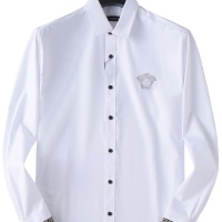 Versace Shirts Long Sleeved For Men #1166702